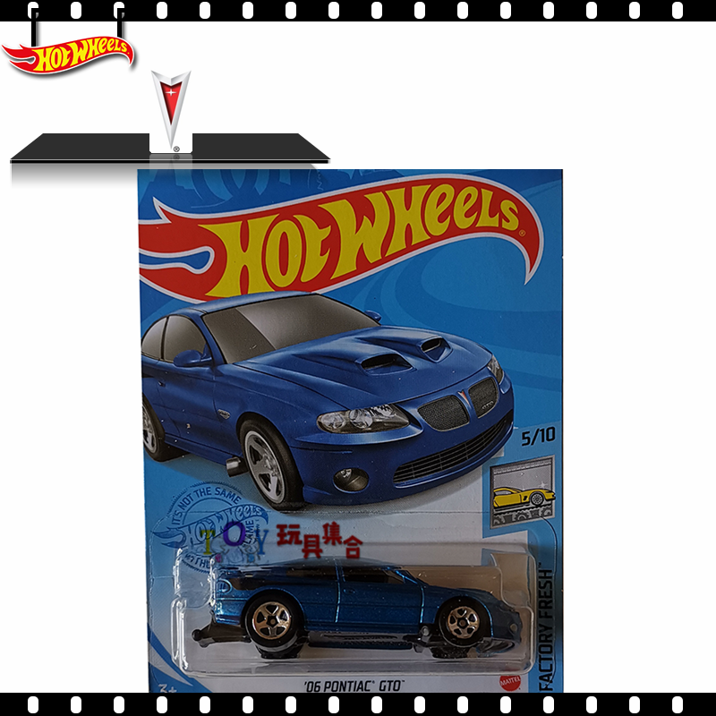Hot Wheels风火轮儿童玩具合金车模C4982 庞蒂亚克06 PONTIAC GTO