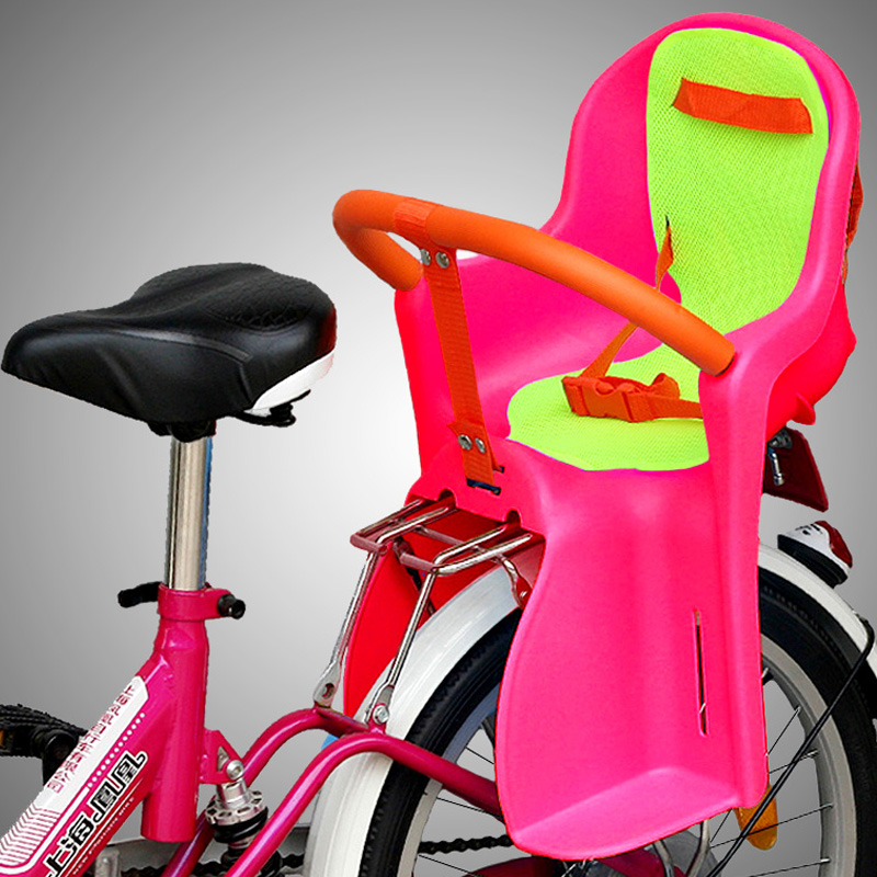 推荐自行车儿童座椅单车宝宝后置安全座椅电动车加厚小孩坐椅婴儿