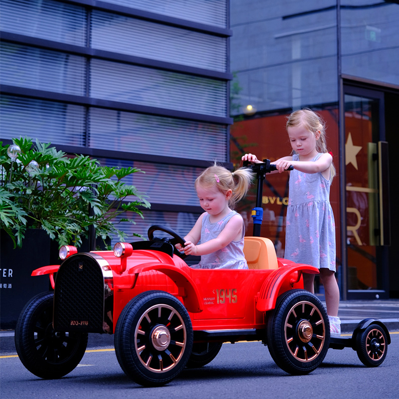 新款儿童电动车四轮汽车遥控可站大人男女宝宝玩具车可坐童车婴儿