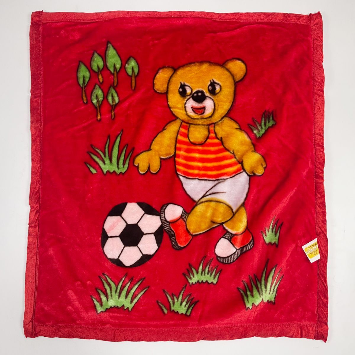 婴儿出门防风盖巾双层加厚四季保暖盖毯0-5岁幼儿园午睡小毯子