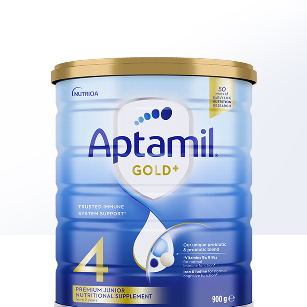 【自营】Aptamil爱他美进口成长奶粉4段2岁以上宝宝儿童900g四段