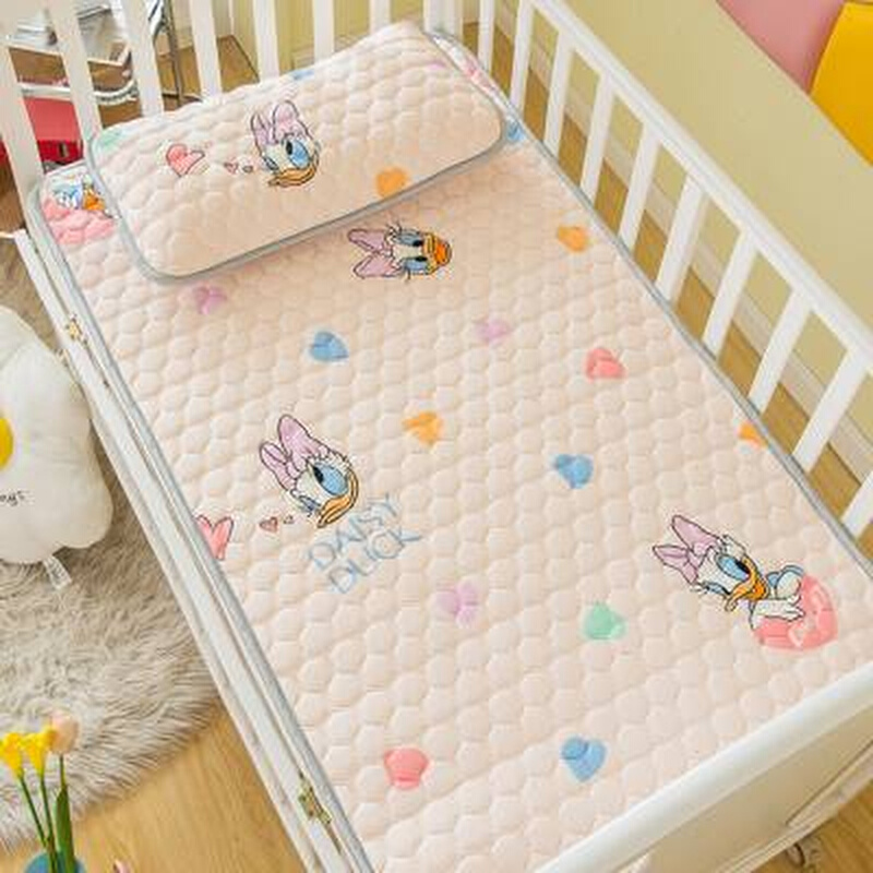 婴儿床垫无甲醛新生宝宝幼儿园午睡乳胶薄垫子儿童拼接床褥可定制