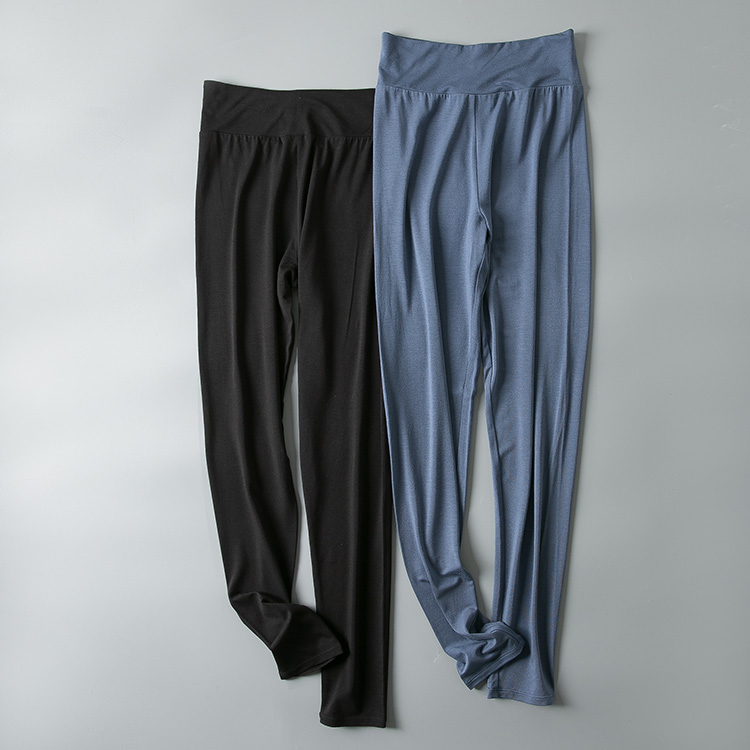 分享  日本单 很舒适 高端纯天然竹布瑜伽裤打底裤 自然呼吸透气