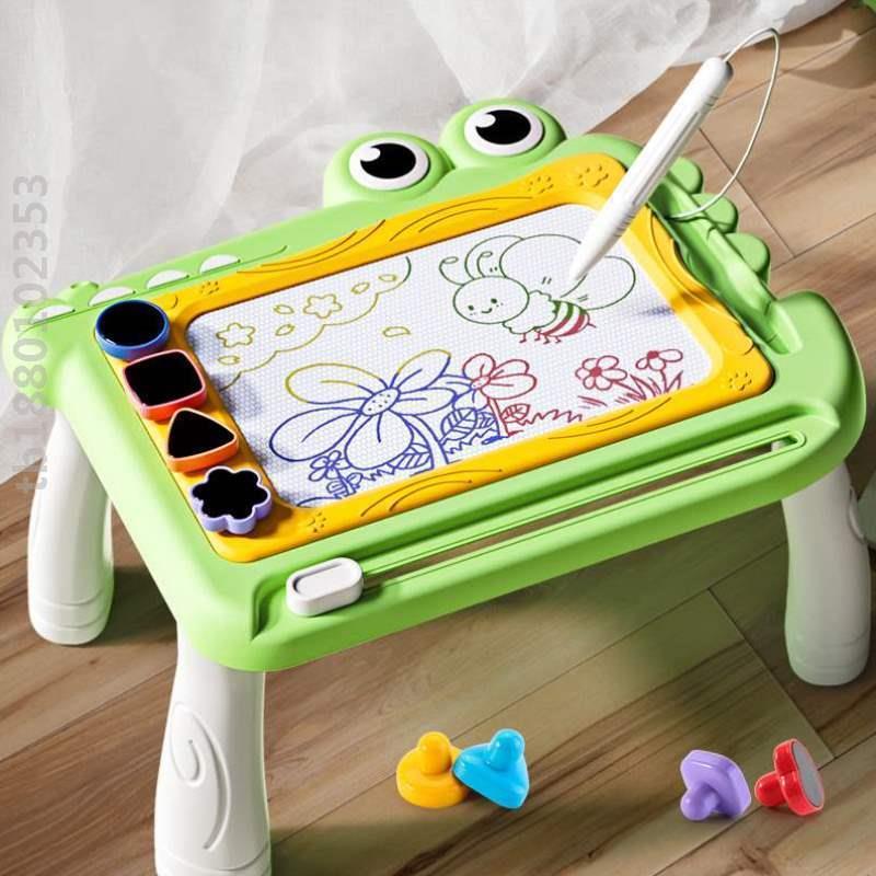的2幼儿1家用画画画板磁性消除宝宝涂色玩具可擦神器岁儿童写字板