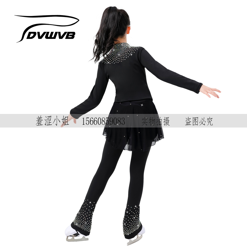 卓宝 定制花样滑冰服装演出服训练服冰球服儿童成人款套装   K99