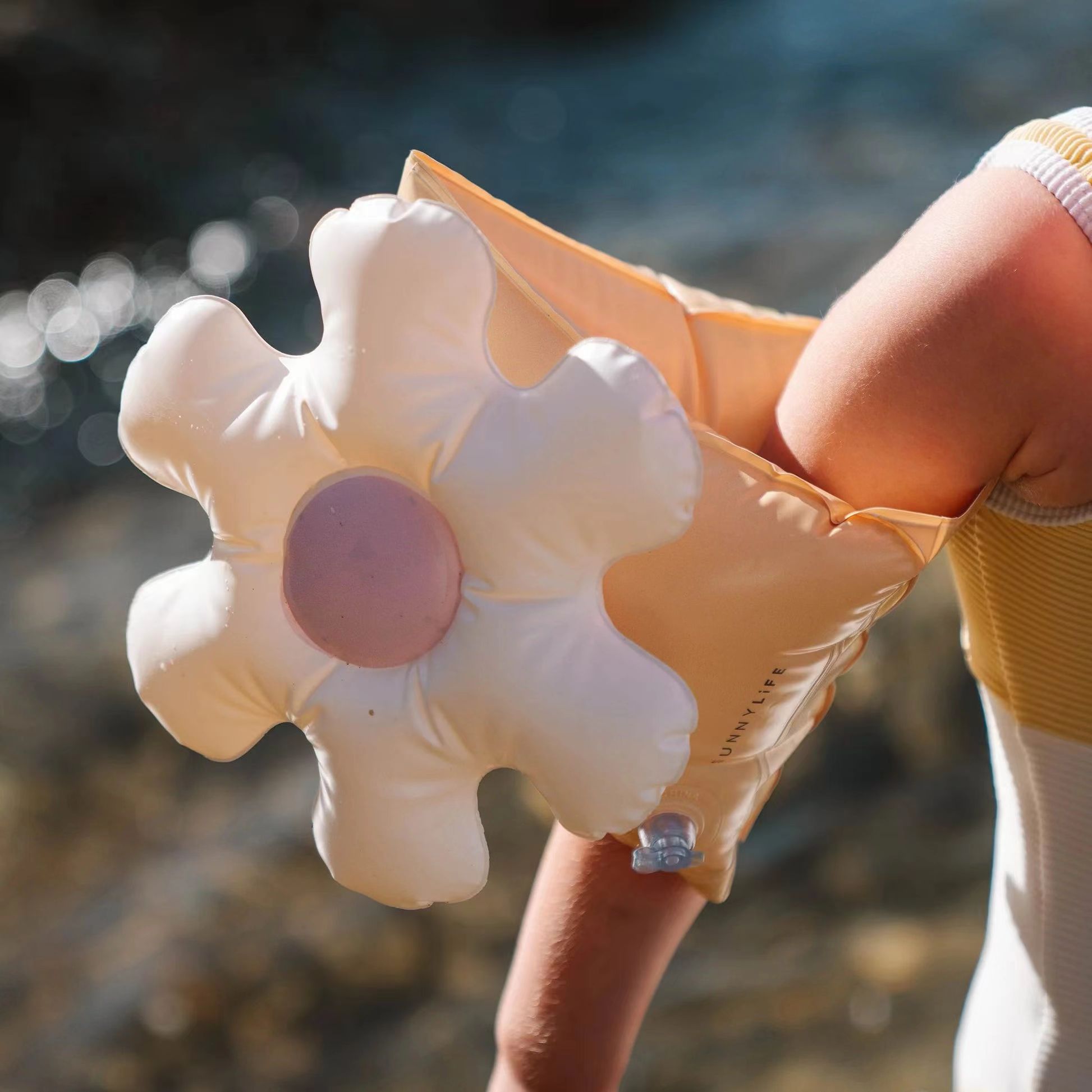 出口美国 SUNNY家的原包装花朵儿童安全游泳浮臂 一对 游泳装备
