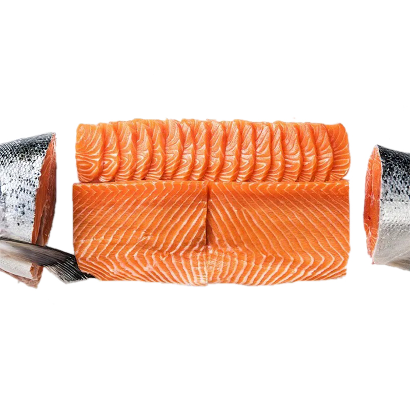 清真挪威进口三文鱼新鲜中段冰冻原切一整条宝宝辅食冷冻鲜生鱼片