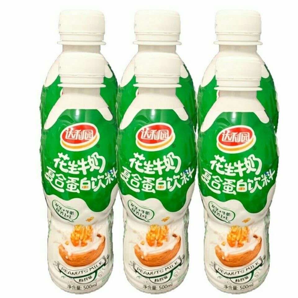 达利园花生牛奶450ml*8瓶营养早餐饮品（新货）