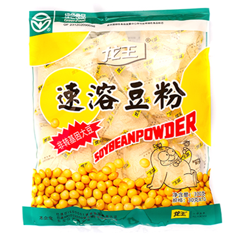 龙王豆粉300g/袋商用家用冲饮速溶独立小包装营养早餐30g*10包
