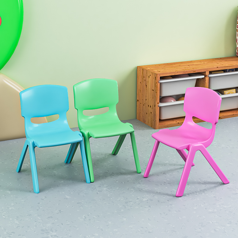 加厚幼儿园椅子塑料靠背椅学生座椅小凳子儿童坐椅家用板凳桌椅