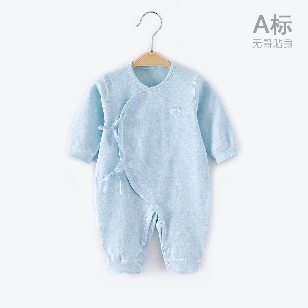 新生儿连体衣0-3个月春秋季保暖纯棉冬款初生婴儿衣服宝宝和尚服