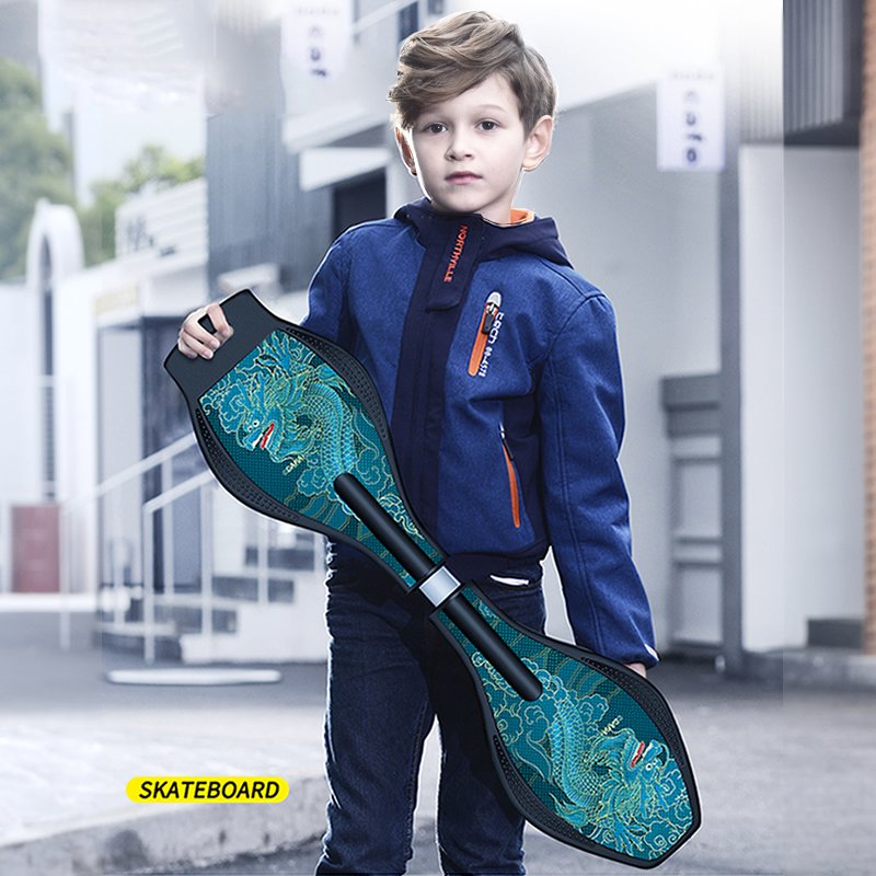 滑板车10一15岁男6-8-12两二轮划板儿童摇摆活力板蛇形游龙滑板