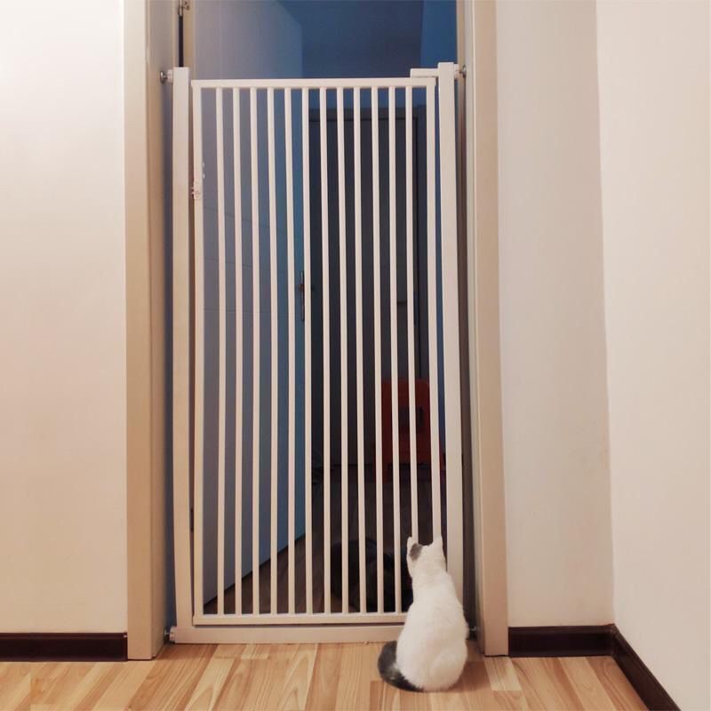 防猫咪门栏隔离宠物小狗狗围栏拦门栅栏室内笼子挡板家用隔猫神器
