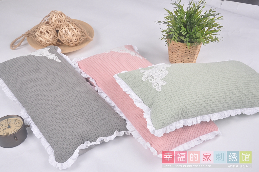韩式民俗成人儿童水洗棉荞麦枕头可拆洗助睡眠保健长方形单人低枕