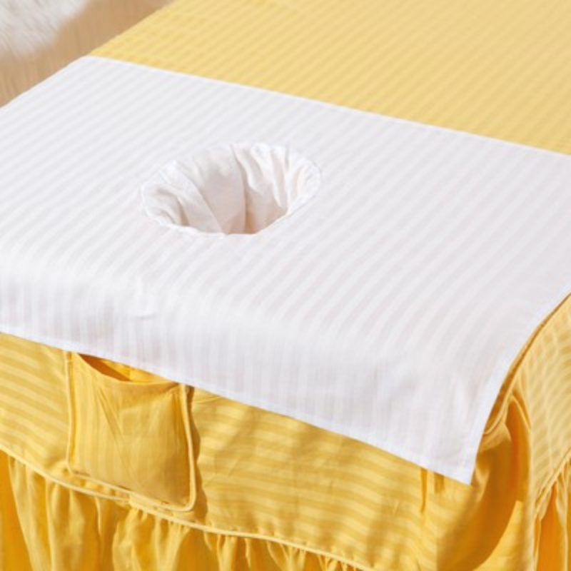 纯棉美容洞巾按摩布巾推拿美体专用洞趴巾医疗有洞床单可定做包邮