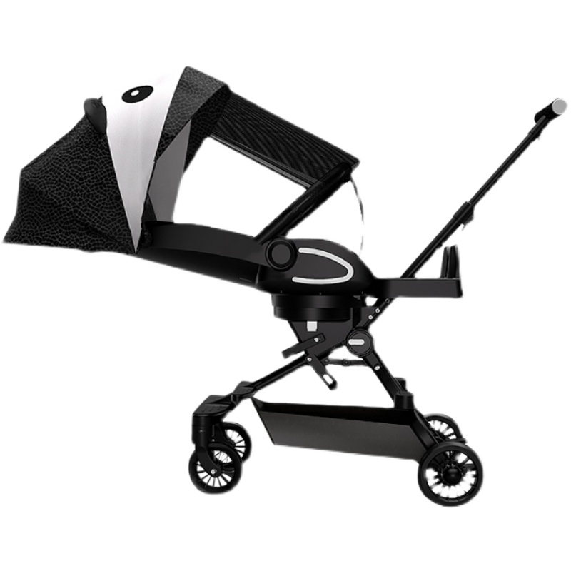 双向遛娃神器手推车可坐可躺轻便一键折叠高景观婴儿宝宝遛娃伞车
