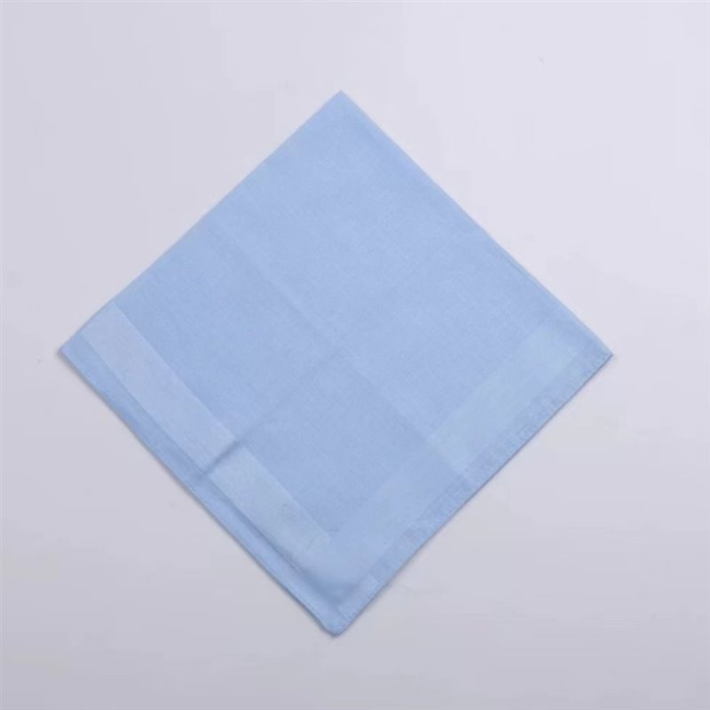 清理手帕,水蓝布(2条)古风老式蓝色彩色简约印花纯色