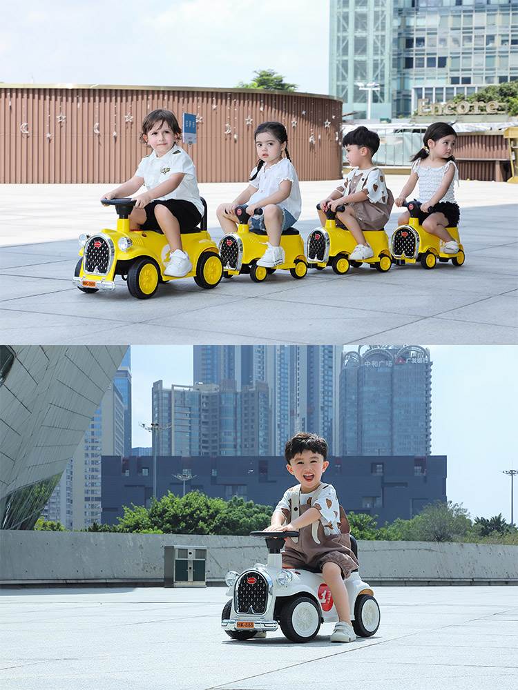 五羊小火车汽车儿童电动车可坐大人玩具车男孩6岁以上可遥控四轮