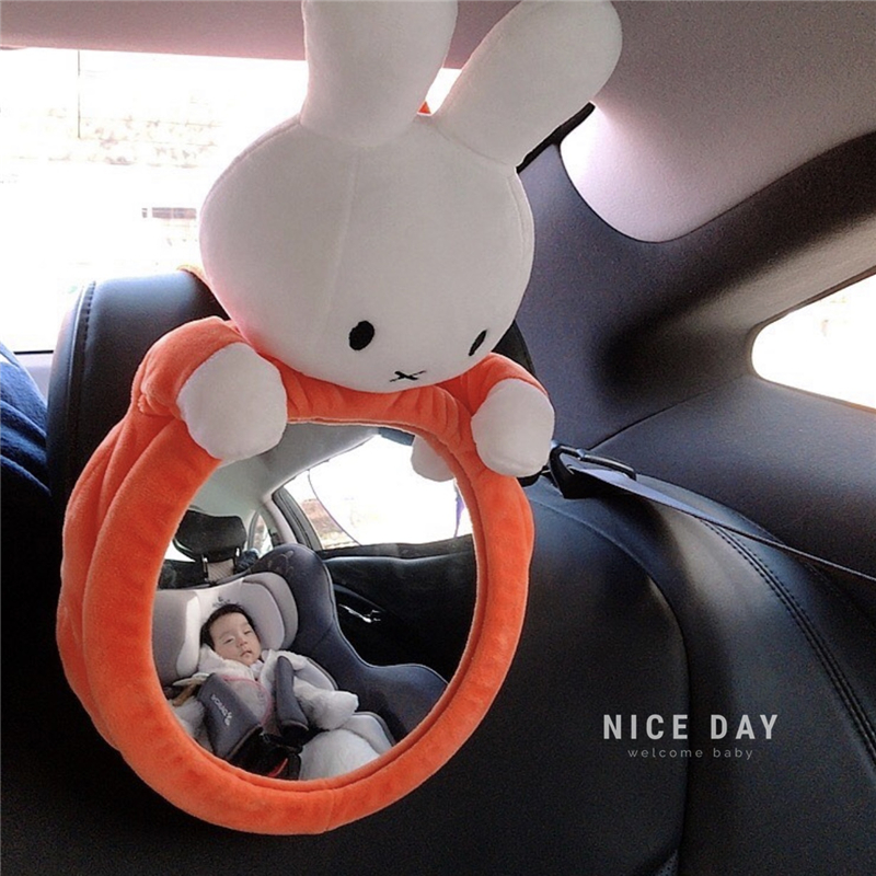 推荐韩国ins汽车儿童安全座椅宝宝观察镜婴儿反向提篮后视镜反光