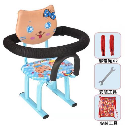 电动车踏板车通用婴儿小孩 电瓶车男女宝宝儿童安全座椅座椅前置