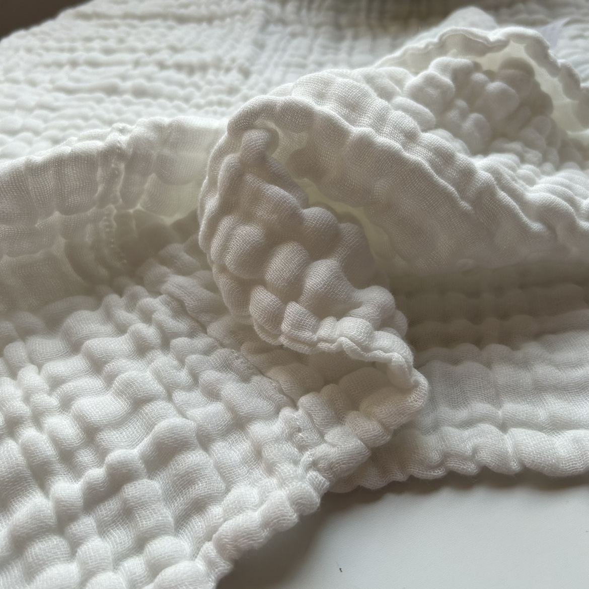 新款宝宝浴巾包被盖被盖毯透气亲肤纯棉六层泡泡纱布婴儿