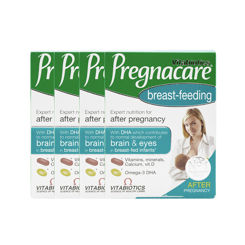 26年2月英国Pregnacare哺乳期复合维生素鱼油孕产妇产后DHA四盒