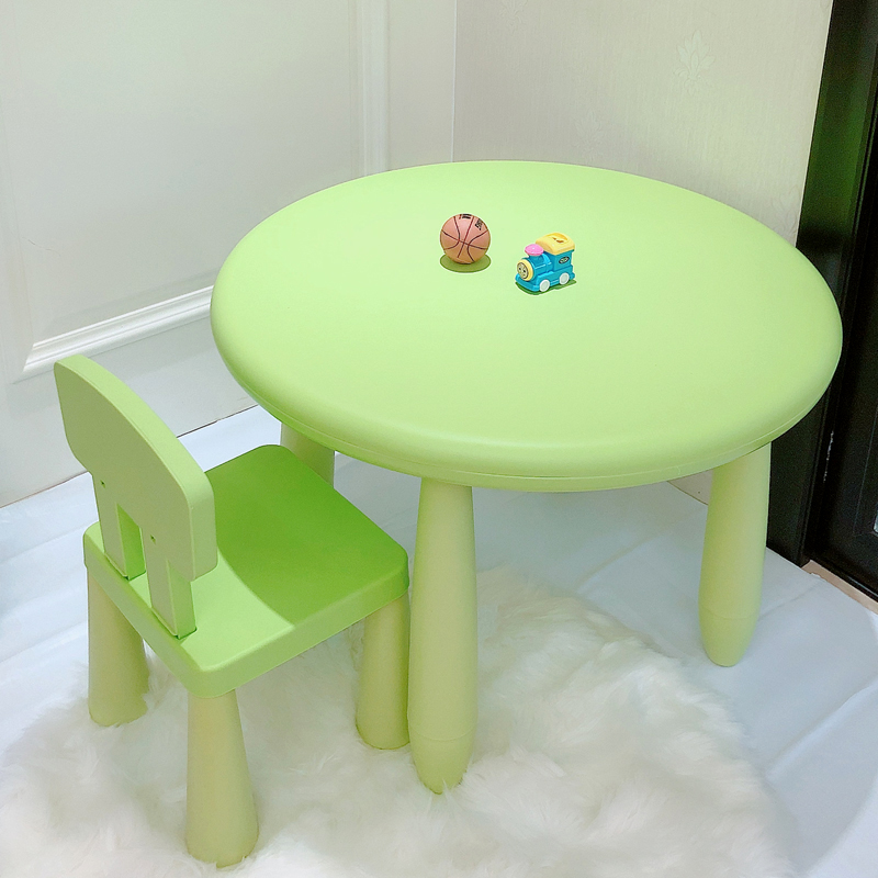 居家用儿童桌椅套装幼儿园桌椅宝宝学习桌家用写字桌玩具桌塑料