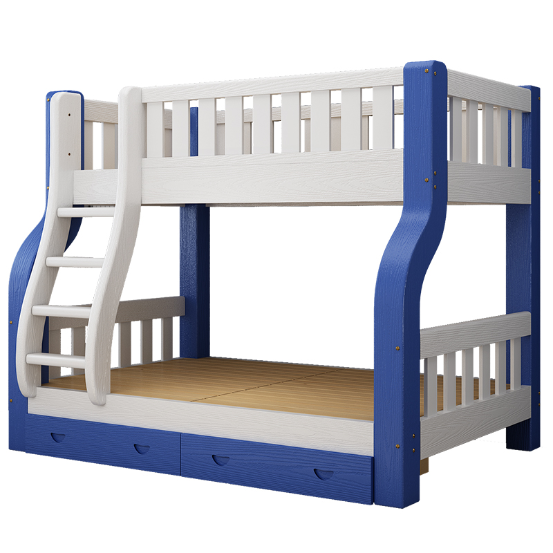 推荐上下铺双层床全实木高低床子母床儿童床多功能成人上下床两层