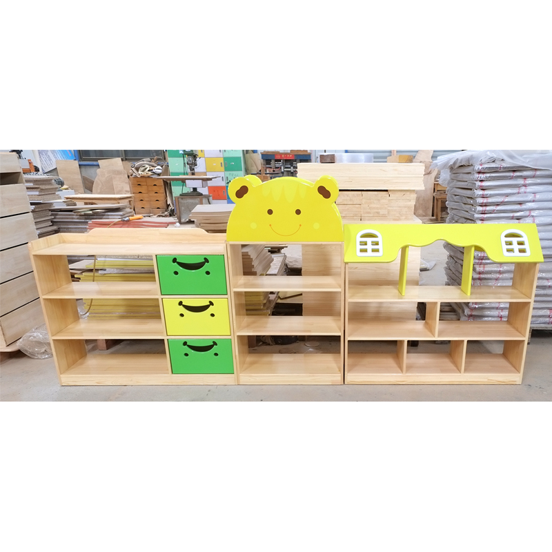 佰尔斯幼儿园玩具收纳柜实物教具柜卡通造型组合储藏整理柜