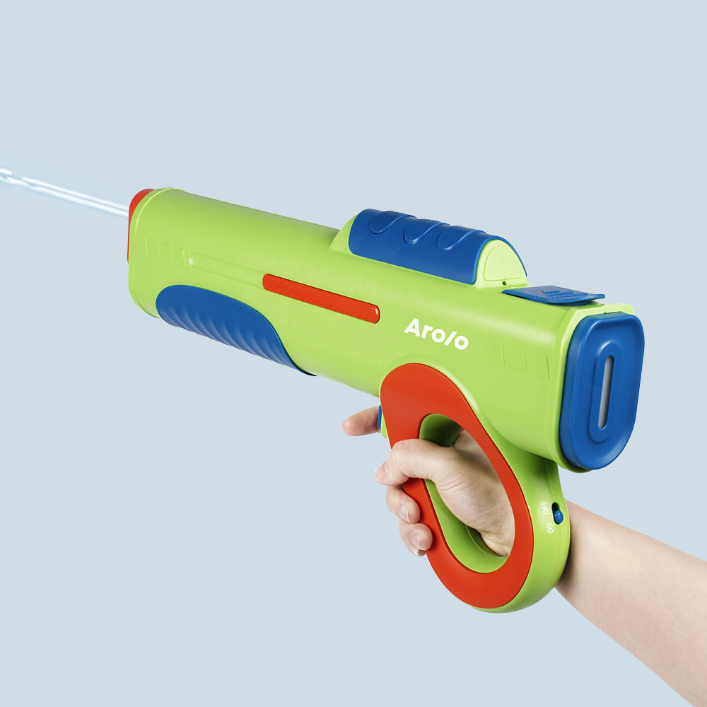山姆Arolo电动玩具水枪自动吸水连发续航长射程远充电泼水节水枪