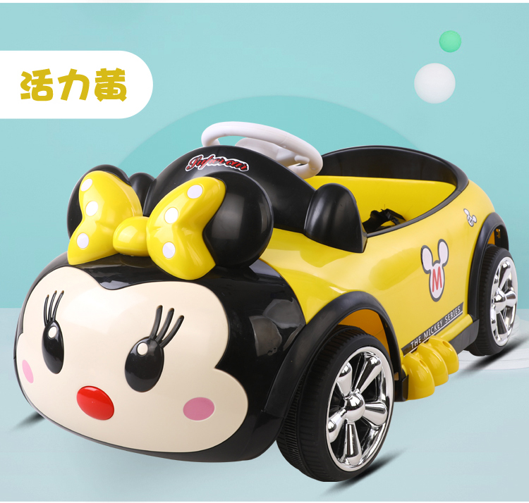 正品儿童电动车四轮婴幼儿1-5岁可坐人双驱卡通汽车小孩子玩具带