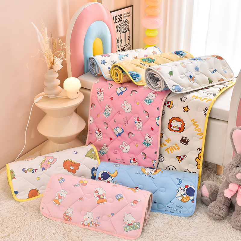 儿童床垫宝宝软垫纯棉幼儿u园午睡可机洗薄款夏季婴儿拼接床褥垫