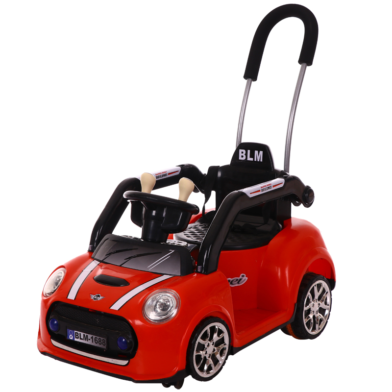 新品儿童电动车四轮摇摆童车手推双驱动遥控婴儿小孩玩具可坐人汽