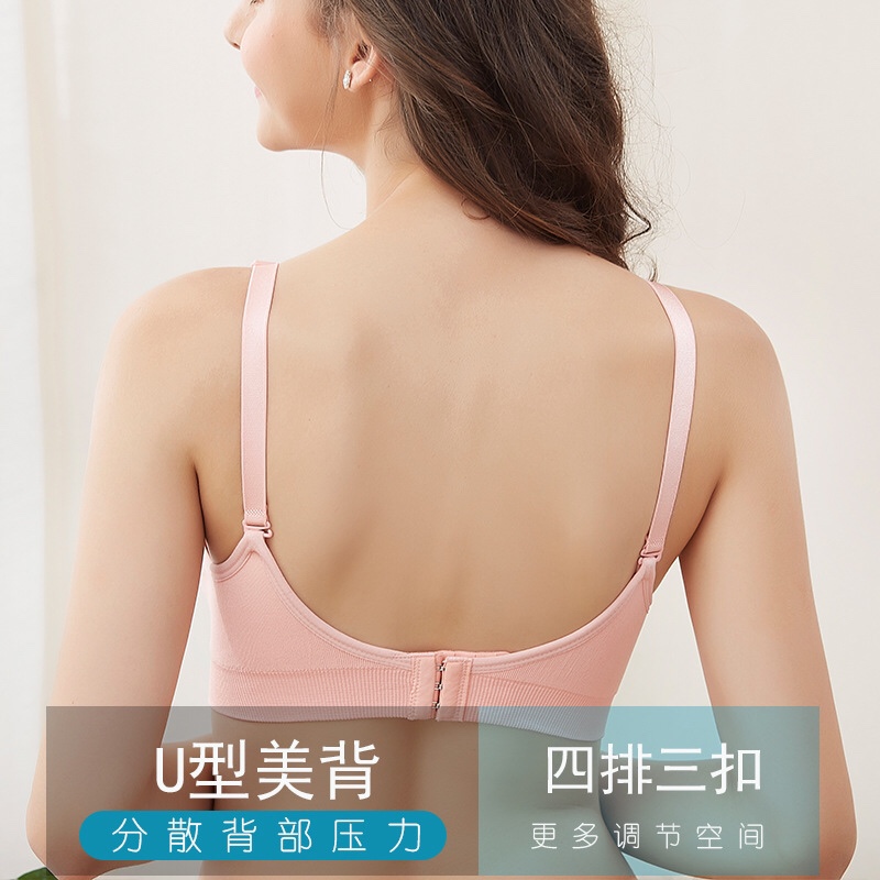 孕妇内衣哺乳文胸喂奶胸罩怀孕期专用聚拢防下垂夏季薄款孕期舒适