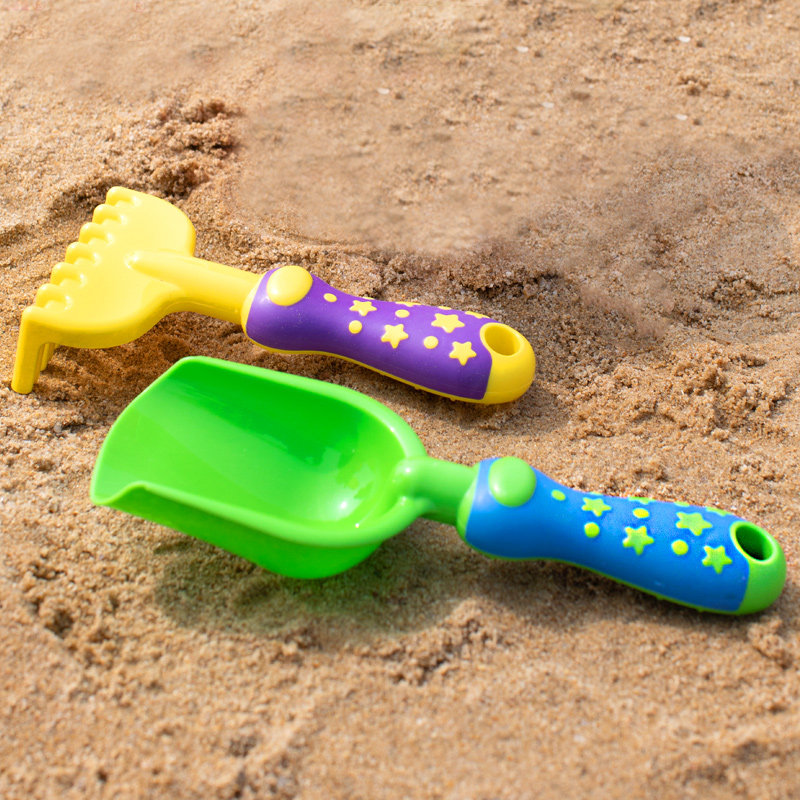 Toyroyal皇室玩具沙滩小工具挖沙铲子耙子儿童玩雪宝宝1-5岁