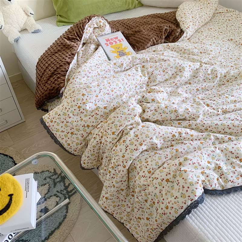 厂促幼儿园被子幼儿专用日式沙发毯盖毯宝宝棉被冬季货车婴儿小品