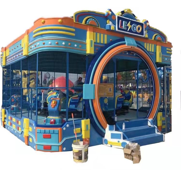 喷球车儿童游乐设施豪华新款轨道捞球车广场游乐设备室内外电玩具