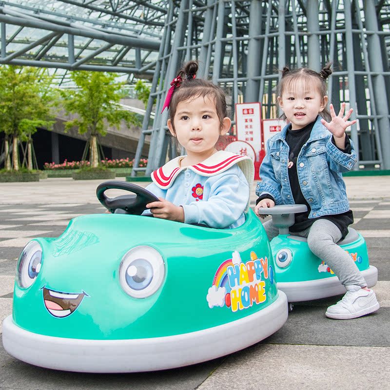 儿童电动车四轮遥控婴儿推推摩托车宝宝玩具汽车可坐人小孩碰碰车