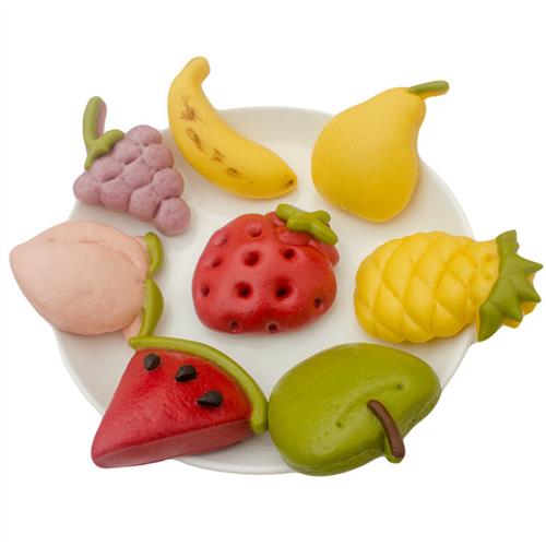 水果桃子卡通包子馒头制作模具烘焙婴儿宝宝辅食磨具面食造型压
