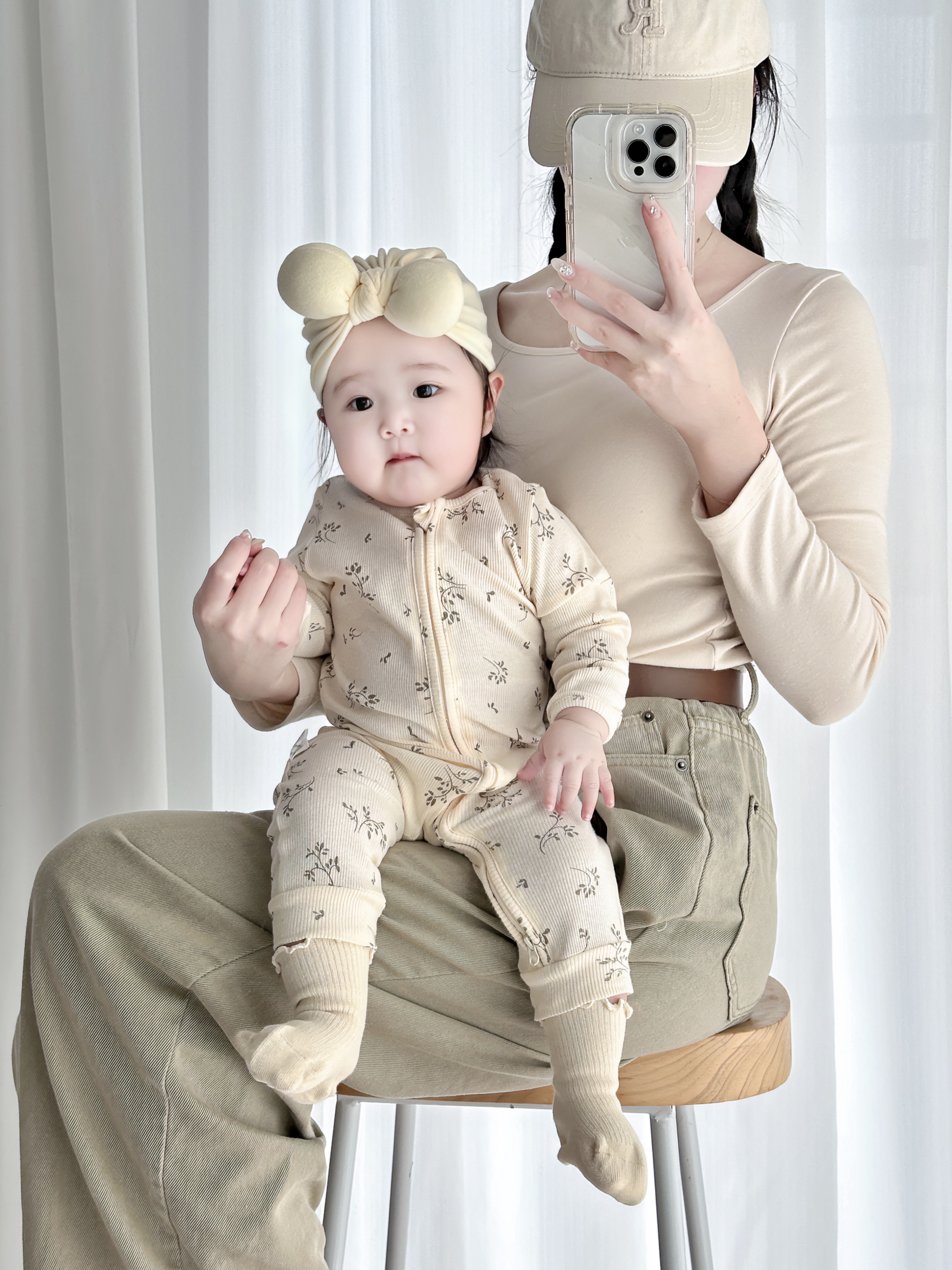 6一12月婴儿衣服ins风婴幼儿拉链连体衣春秋款来自韩国的宝宝爬服