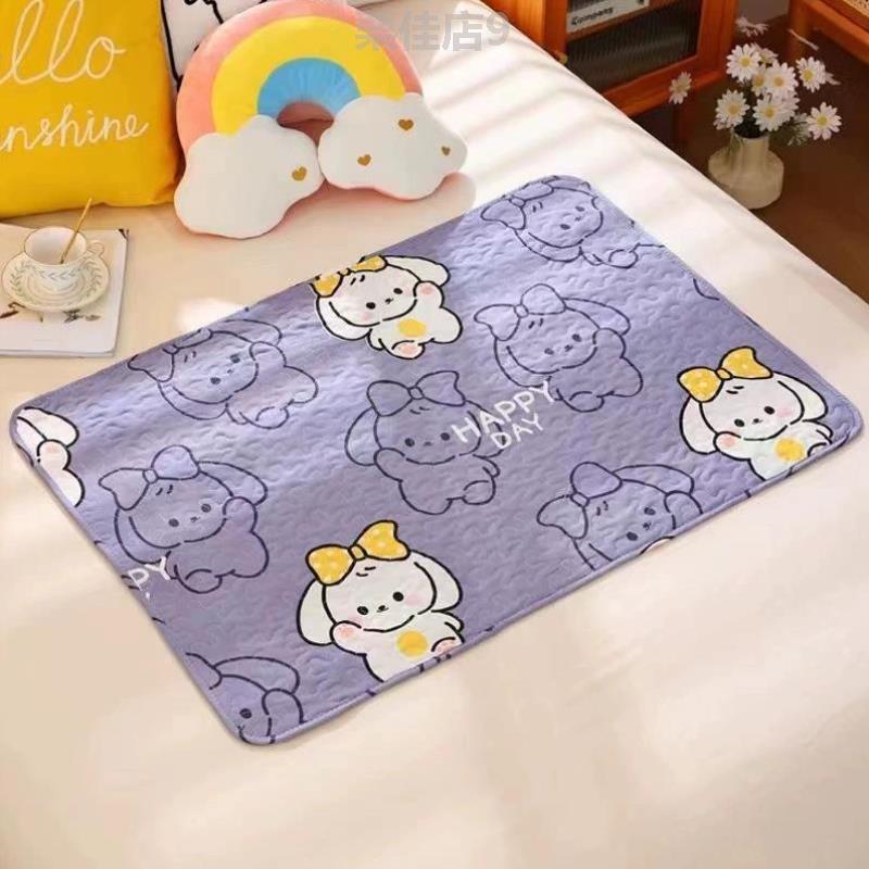 小可洗床上垫子床垫睡觉垫被四季褥子儿童通用宝宝婴儿纯棉铺的[