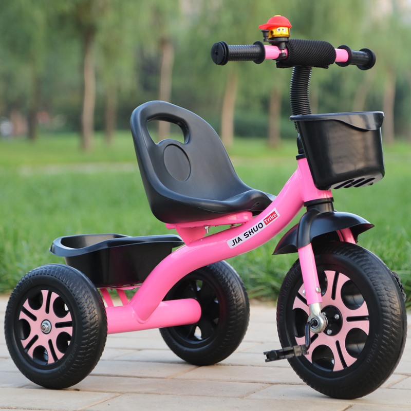 儿童可骑男女宝宝三轮车2-3-4-6岁大号童车小孩自行车婴儿脚踏车R