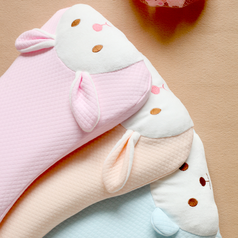 儿童枕头乳胶枕宝宝婴儿护颈枕0--3岁以上M天然全棉幼儿园午睡枕