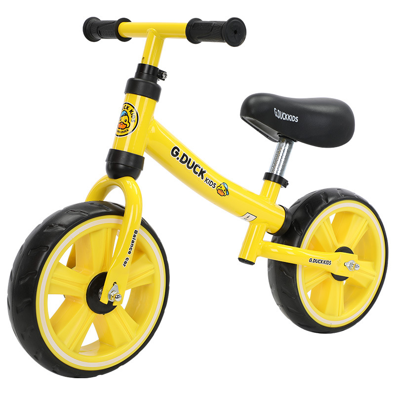 小黄鸭G.Duck儿童平衡车无脚踏自行车10寸学步滑行滑步车宝宝玩具