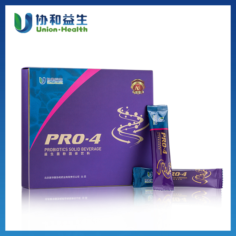北京协和益生PRO-4活性益生菌粉益生元调理肠胃肠道