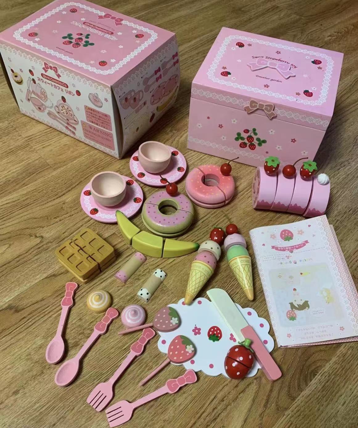 女孩宝宝女童切切厨房过家家蛋糕套装儿童玩具2-3-4-5岁6生日礼物