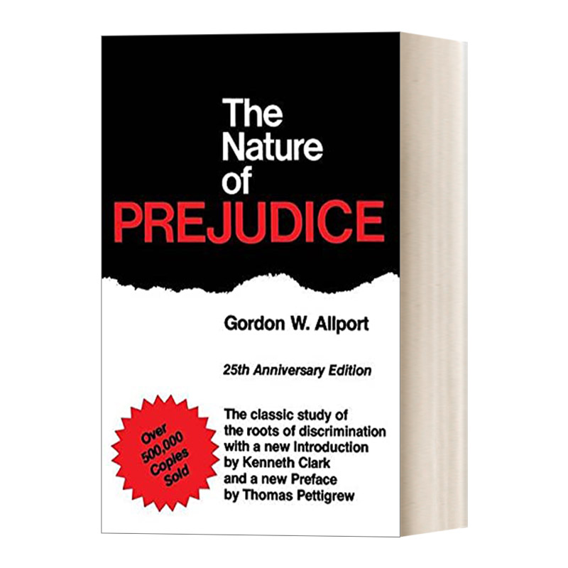 英文原版 The Nature of Prejudice 偏见的本质 戈登·奥尔波特 25周年版 英文版 进口英语原版书籍