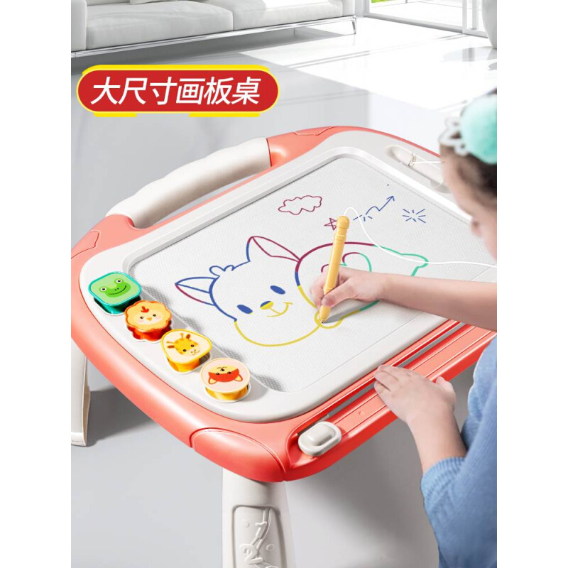 儿童画板家用磁性写字板可擦涂鸦婴幼儿1一2岁玩具宝宝画画男女孩
