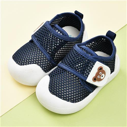 凉鞋男夏季学步鞋0一1r-2岁婴儿防滑软底婴幼儿网鞋女宝宝鞋子
