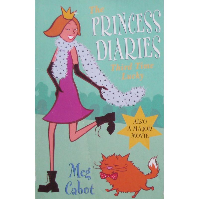 Third Time Lucky The Princess Diaries by Meg Cabot平装Macmillan第三次幸运(公主日记)
